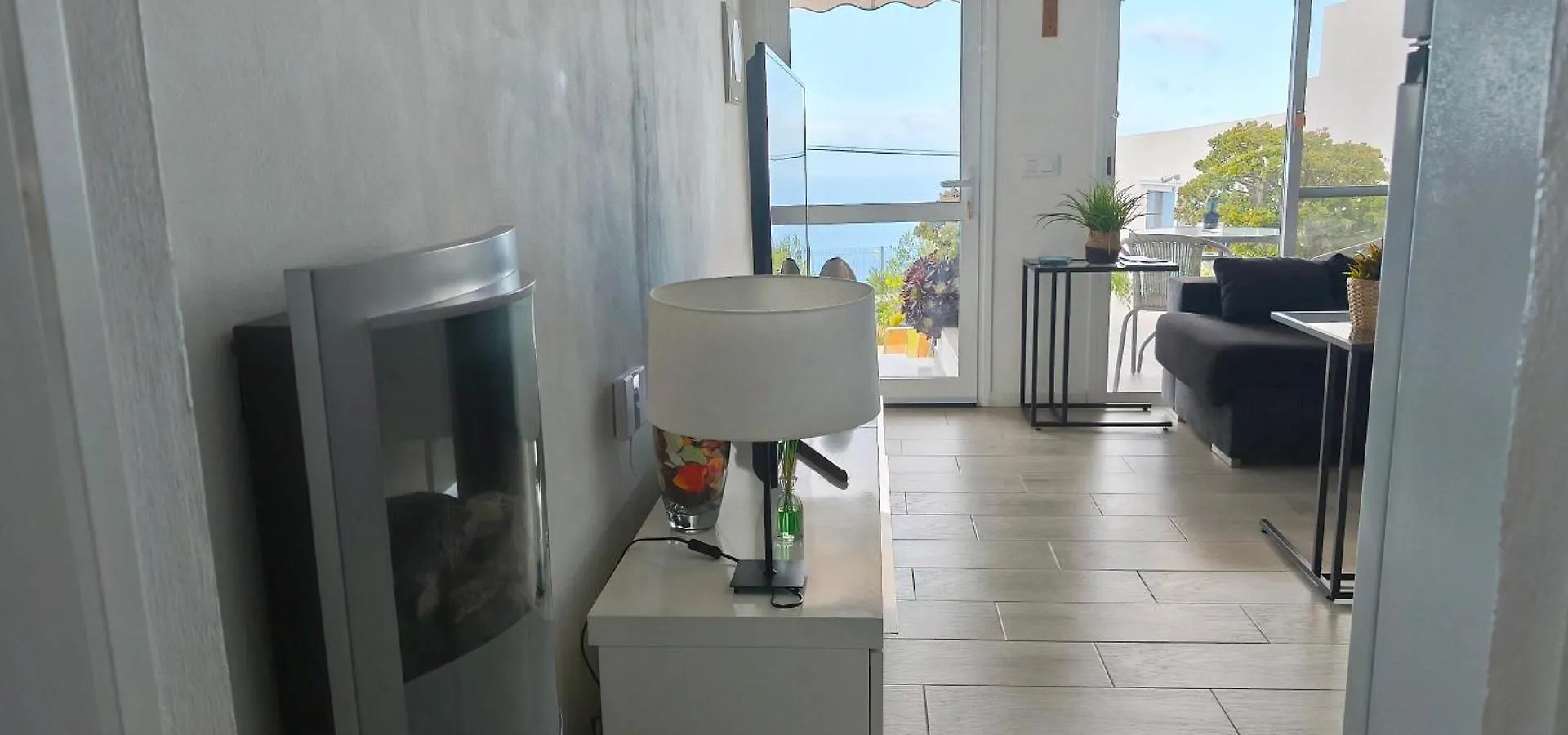 Apartamento Villa Con Increibles Vistas Al Oceano Y La Gomera Chio