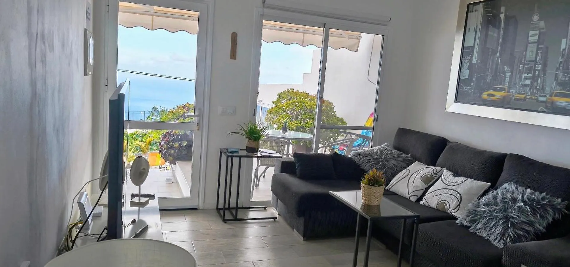 Villa Con Increibles Vistas Al Oceano Y La Gomera Chio  Apartamento