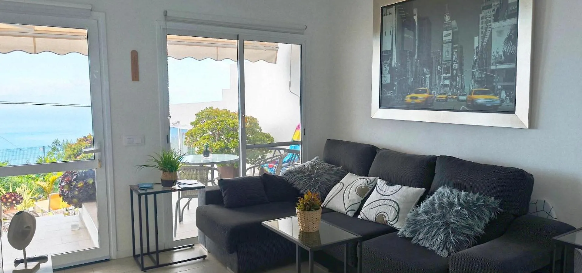 Villa Con Increibles Vistas Al Oceano Y La Gomera Чио Апартаменты