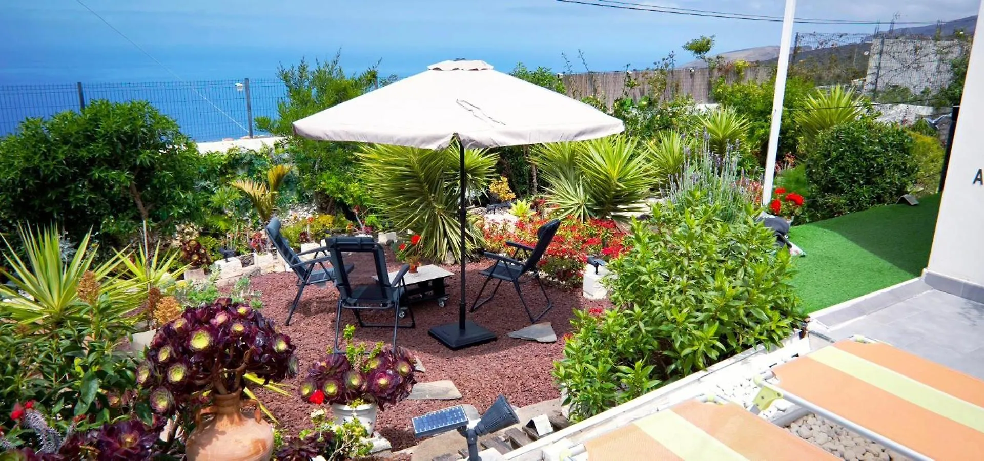 Apartamento Villa Con Increibles Vistas Al Oceano Y La Gomera Chio