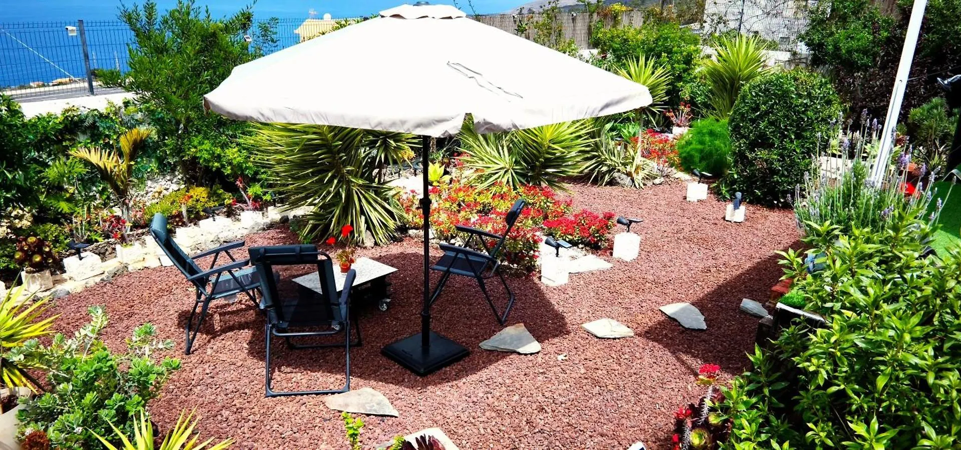 Villa Con Increibles Vistas Al Oceano Y La Gomera Chio  Apartamento